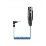 Sennheiser KA 600 Spiral Mikrofon Kablosu (XLR-3 Dişi → 3,5 mm Jak, 20 cm)