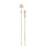 Sennheiser MKE ESSENTIAL OMNI-BEIGE-3-PIN Yaka Mikrofonu (3 pin konnektör, Bej)