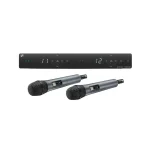Sennheiser XSW 1-825 DUAL-B Kablosuz İkili El Mikrofonu Seti (B, 614–638 MHz)