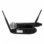 Shure GLXD24+/SM58 Dijital Kablosuz El Mikrofonu Seti (SM58 Kardioid)