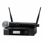 Shure GLXD24R+/B58 Dijital Kablosuz El Mikrofonu Seti (Rack Alıcı, Beta 58A)