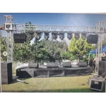 Ön Truss 40x40 Kare Trusslu Tower Sepetli Model, 5,5-metre Yükseklik, 12-metre Genişlik