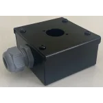 Metex BKT2081 Sıva Üstü Mikrofon Prizi, Komple Metal, Elektrostatik Boyalı, 80x80 mm