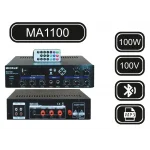 Machtig MA1100 Mikser Amfi | 100W/100V | USB | Bluetooth |  Priority