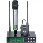 Wöller W-299EY EL + Yaka UHF Kablosuz Mikrofon Seti 2x99 Kanal