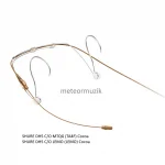 Shure DH5 DuraPlex Omni Stüdyo Headset Mikrofon MTQG | LEMO / Siyah | Ten | Cocoa