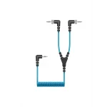 Sennheiser CL 35-Y Çift Alıcı Y Ayırma Kablosu (3,5 mm Kilitli TRS – 2 × 3,5 mm TRS)