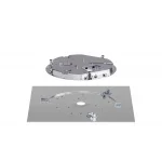 Sennheiser TCCM CT-W TeamConnect Ceiling Medium Ceiling Tile Kare Tavan Plakası Montajı (Beyaz)