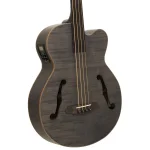 Aria FEBF2MFLSTBK Perdesiz Akustik Bas Gitar
