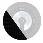 Audac GLC08I/B Siyah Ön grill for CELO8 (RAL9005 + Logo)