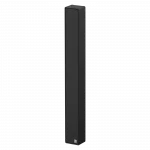 Audac VIRO-C801/B Kompakt Sütun Line Array Hoparlör 8x1.3 160W, Siyah