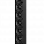 Audac VIRO-C801/B Kompakt Sütun Line Array Hoparlör 8x1.3 160W, Siyah