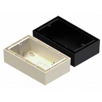 Audac WB50/B Wall box for DW5065/WP523/MWX65 Surface mount box for Audac wallpanel -black