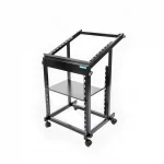 CTT R3 12U Orta Boy Rack Montaj, Tekerli, Mikser Üniteli
