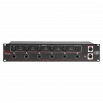 DAS Audio MATRIX-66 ARA Serisi İçin 2U Ses ve ALMA Veri Dağıtıcı, 6 Giriş 6 Çıkış