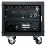 DAS Audio RACK-ARA-230-MK2 ARA Serisi 8U Turne Racki, 32A 3 Faz Güç, Ses ve ALMA Dağıtımı