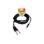 Decon DC-130L5 Ses Kablosu 3.5S/2*6.35M,5M