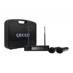 Decon DM-402H 1 Receiver+2 Handheld Mic.