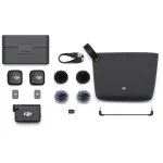 DJI Mic Mini (2 TX + 1 RX + Şarj Kutusu) Mikrofon
