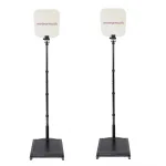 Fortinge PROC19-D-HB Çift 19 Konferans Prompter - Çiftli Set, 1000 cd/m² parlaklık
