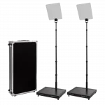 Fortinge PROC19-D-HB Çift 19 Konferans Prompter - Çiftli Set, 1000 cd/m² parlaklık