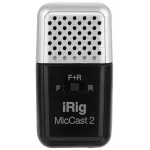 IK Multimedia iRig Mic Cast 2 Ultra-Kompakt Mikrofon (iOS& Android)