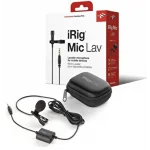 IK Multimedia iRig Mic Lav 2 Pack Lavalier / Lapel / Clip-On Mikrofon (iOS& Android). 2li Paket