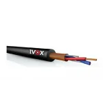 IVOX VB-226 Ultimate Mikrofon Kablosu 2x0,22 mm², 100 m Rulo, Gri