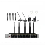 K.Meister UW-3800 8 Mikrofonlu Flex Kablosuz Set (değiştirebilir)