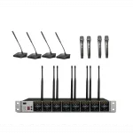 K.Meister UW-3800 8 Mikrofonlu Flex Kablosuz Set (değiştirebilir)
