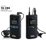 Linkx TG-288DR 2 Yönlü Tur Rehber Alıcısı, ANC, 500–952 MHz, Kulaklıklı Mikrofon