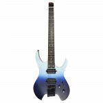 Mooer MHL50BG Headless Elektro Gitar (Blue Gradient)