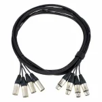 Neutrik SAC-0805 8-Kanal Saçak Multicore Kablo 5mt
