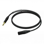 Procab PRA724/3 Erkek XLR - Stereo 6,3mm Jak (TRS) Kablo, Neutrik, 3 Metre
