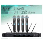 Roof R-214E 4 EL Kablosuz Mikrofon Seti