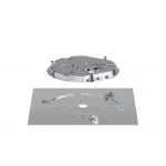 Sennheiser TCCM CT-W 2FT TeamConnect Ceiling Medium Ceiling Tile Kare Tavan Plakası Montajı (Beyaz, 2 ft)
