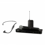 Shure BLX1288/SM35 Kablosuz Kombo Set (SM58 El + SM35 Headset Mikrofon)