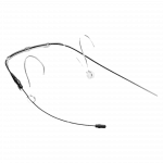 Shure DH5B/O-MTQG DuraPlex IP57 Subminyatür Headset Mikrofon (Siyah, Omni, TA4F)