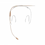 Shure DH5C/O-MTQG DuraPlex IP57 Subminyatür Headset Mikrofon (Kakao, Omni, TA4F)