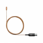 Shure DL4C/O-MTQG-A DuraPlex IP57 Su Geçirmez Yaka Mikrofonu (Kakao, Omni, TA4F)