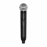 Shure GLXD124R+/85M Dijital Kablosuz Kombo Set (SM58 El + WL185m Yaka, Rack)