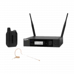 Shure GLXD14R+/MX53 Rack Tipi Dijital Kablosuz Kulak Üstü Mikrofon Seti (MX153)
