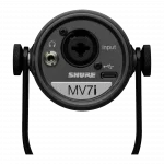 Shure MV7i Akıllı Mikrofon ve Dahili Ses Kartı (USB-C, Kombo XLR Girişli)