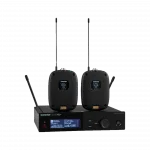 Shure SLXD14D+ Çift Kanallı Dijital Kablosuz Bel Tipi Verici Seti