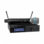Shure SLXD24+/B87A Dijital Kablosuz El Mikrofonu Seti (Beta 87A Kondenser)