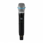 Shure SLXD24+/B87A Dijital Kablosuz El Mikrofonu Seti (Beta 87A Kondenser)