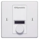Symetrix W1 IP Duvar Kumandası, Enkoder ve OLED Ekran, Beyaz Euro
