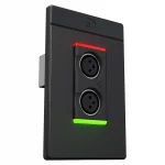 Symetrix xIn XLR 2 Dante XLR Duvar Paneli 2 Giriş, Siyah, US