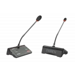 TAIDEN HCS-5301D IR wireless conference system delegate unit (1+3CH, 2 kanal selectors, dual ID)