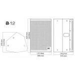 VUE audiotechnik a-10 BLACK 10 Full Range Pasif Hoparlör 450/900W